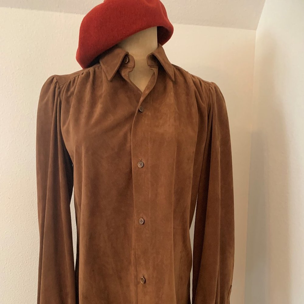 Ralph Lauren suede blouse/jacket